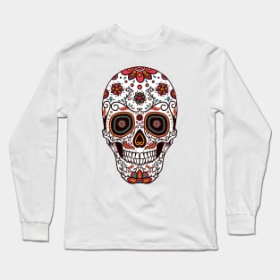 Colorful Skull Long Sleeve T-Shirt